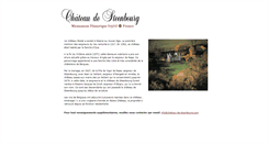Desktop Screenshot of chateau-de-steenbourg.com